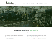 Tablet Screenshot of kingscountyauto.com